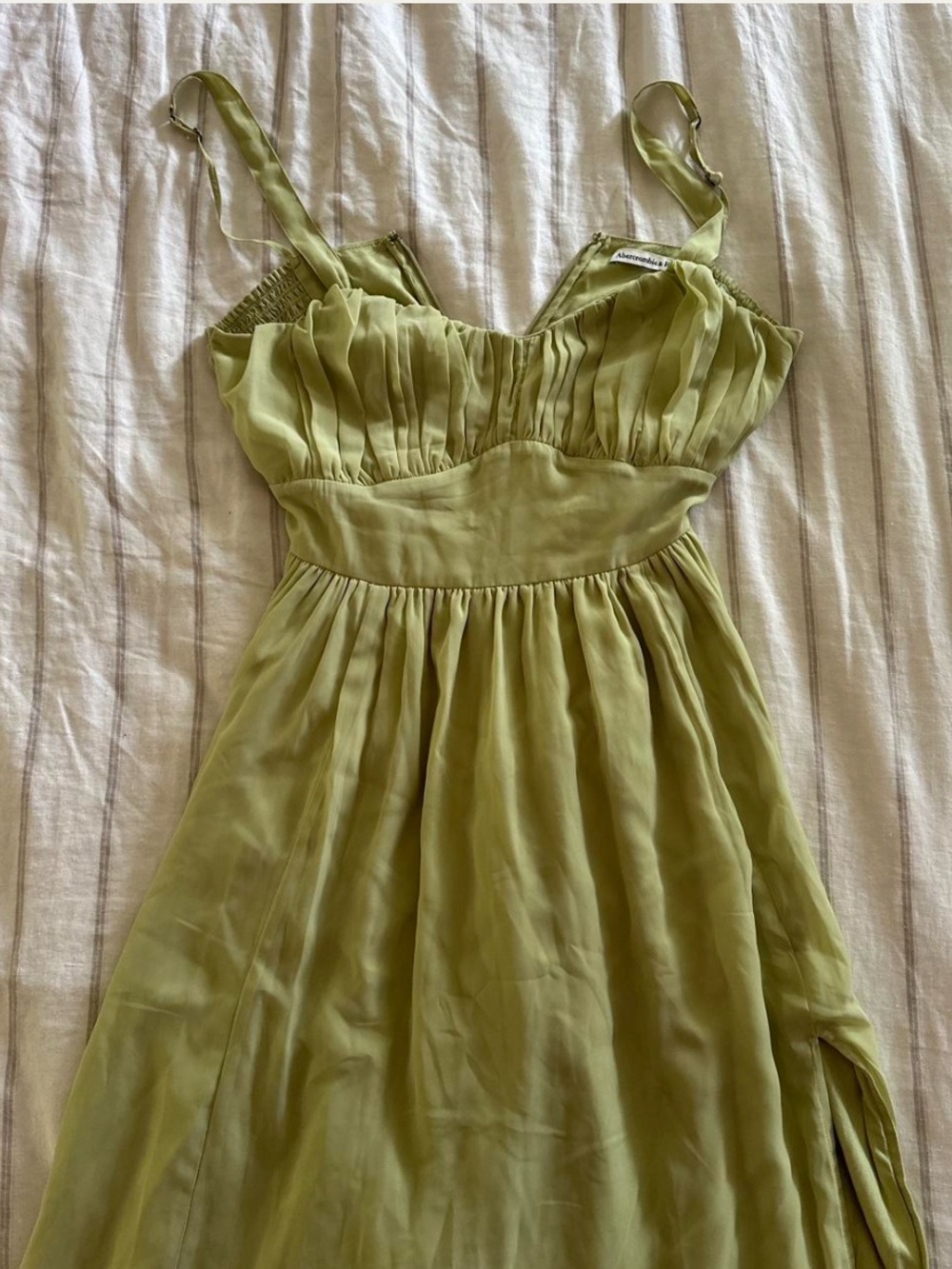 Abercrombie Green Midi Dress